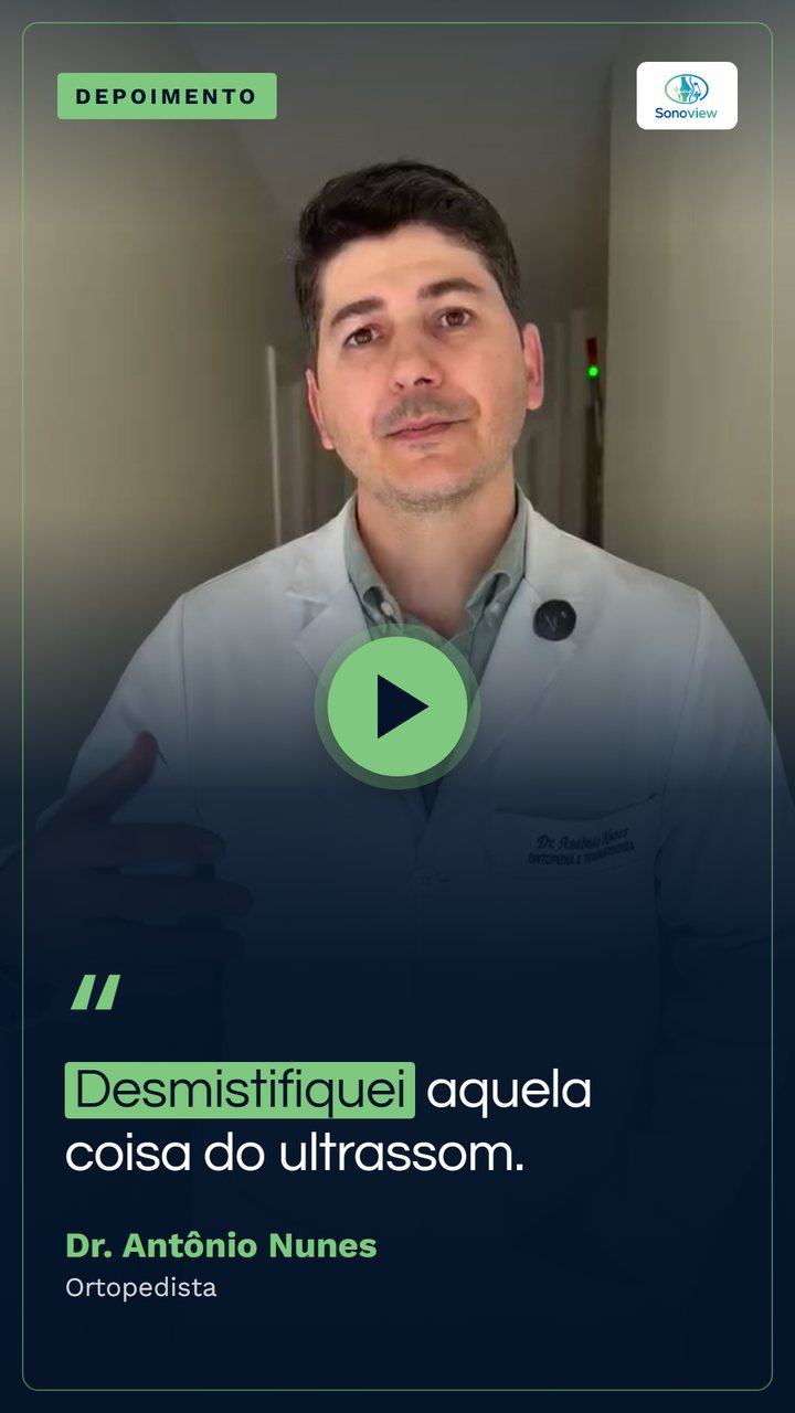 Dr. Antônio Nunes: desmistifiquei aquela coisa do ultrassom