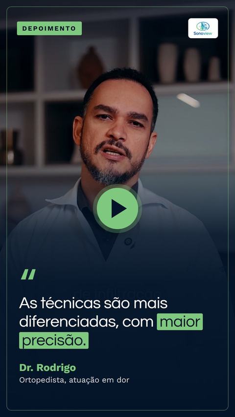 Dr. Rodrigo: as técnicas são mais diferenciadas, com maior precisão