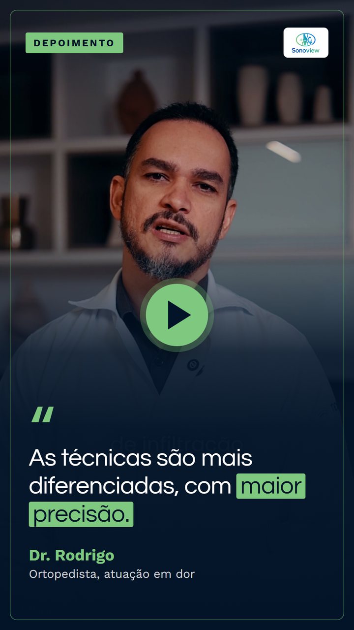 Dr. Rodrigo: as técnicas são mais diferenciadas, com maior precisão