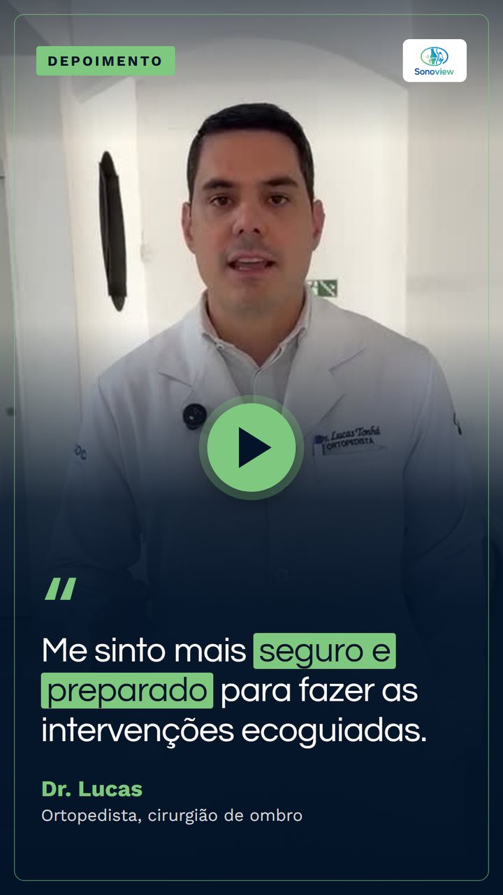 Dr. Lucas: me sinto mais seguro e preparado para fazer as intervenções ecoguiadas